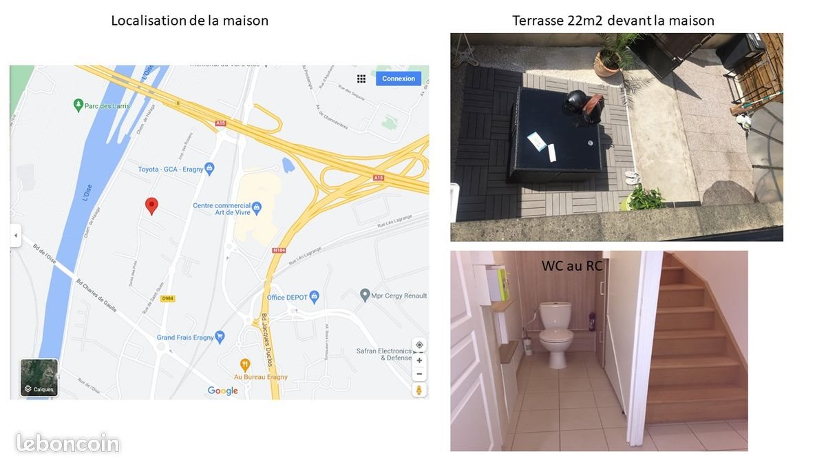 Maison à louer, 42m², Éragny