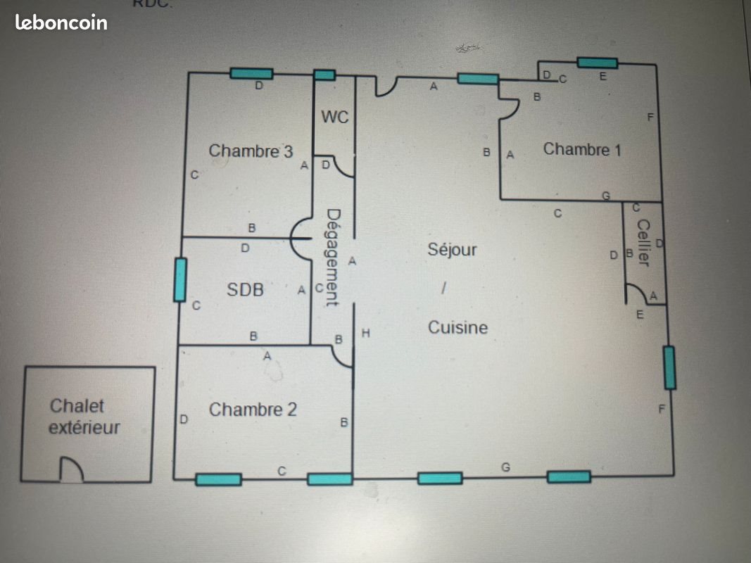 Maison à louer, 95m², Cambrai