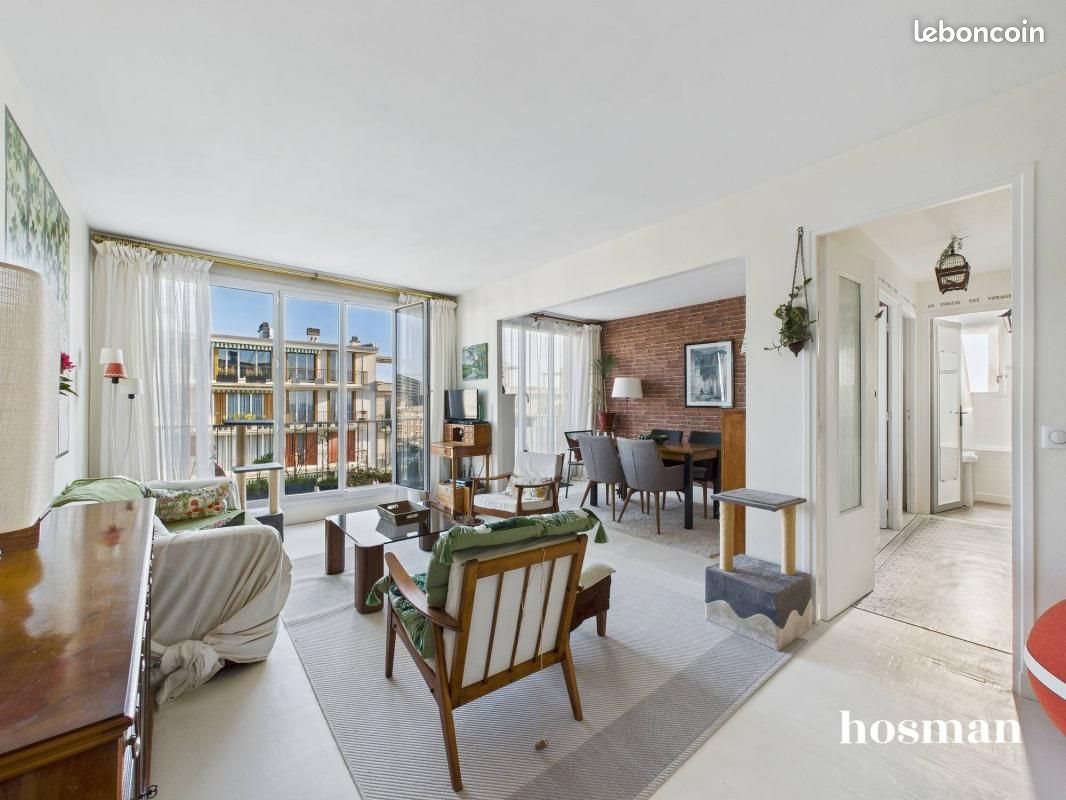 Appartement à vendre, 57m², Paris 20ème