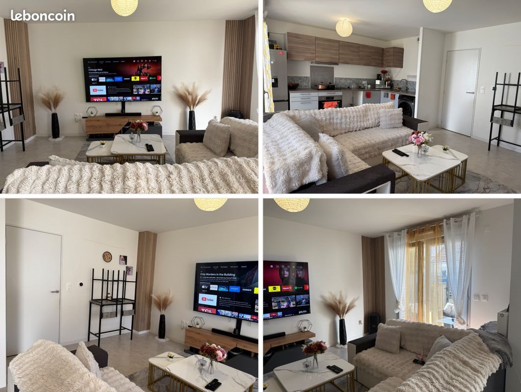 Appartement à louer, 60m², Tours