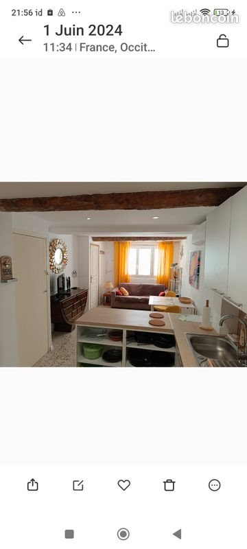 Appartement à louer, 30m², Gruissan