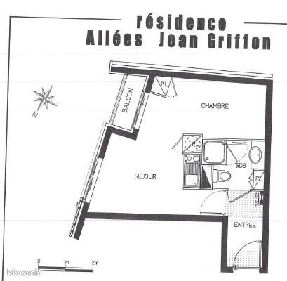 Appartement à louer, 27m², Toulouse