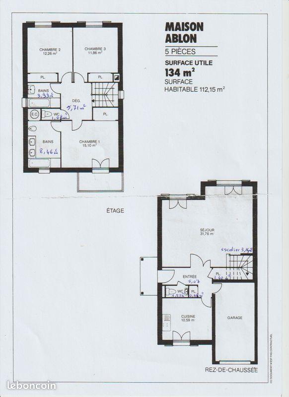 Maison à louer, 112m², Villemoisson-sur-Orge