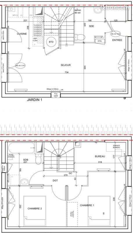 Maison à louer, 67m², Louviers
