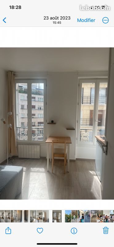Appartement à louer, 14m², Paris 12ème