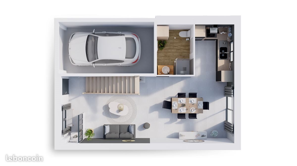 Maison à louer, 100m², Houdan