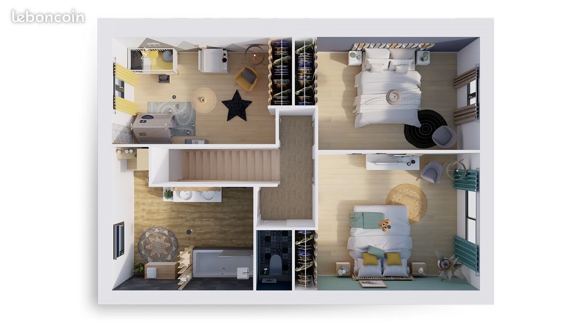 Maison à louer, 100m², Houdan