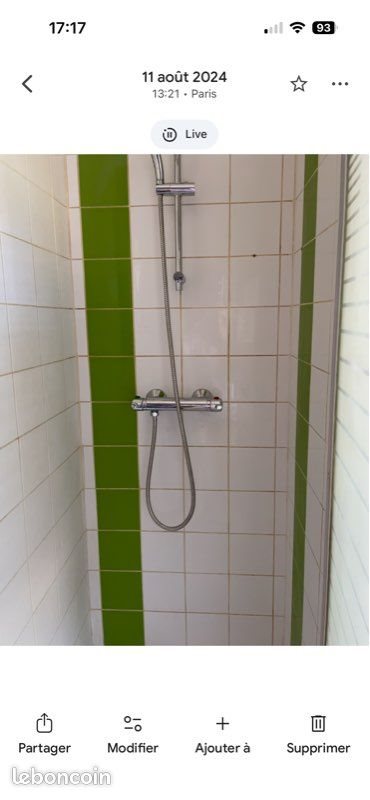 Appartement à louer, 9m², Paris 20ème