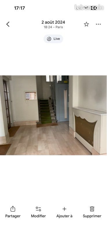 Appartement à louer, 9m², Paris 20ème
