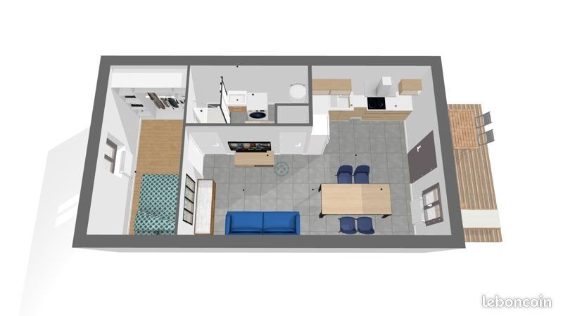 Appartement à vendre, 38m², Ambérieux-en-Dombes