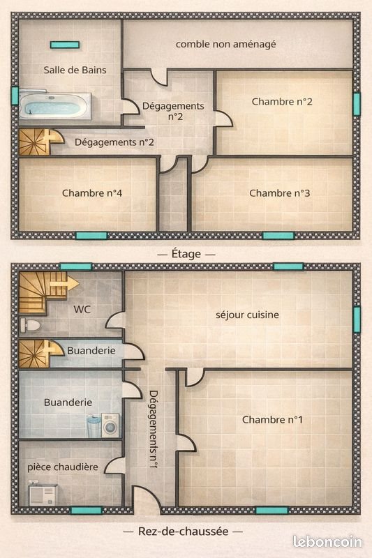 Appartement à louer, 5m², Saint-Martin-la-Plaine