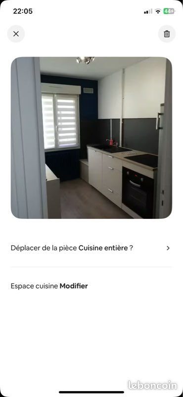 Appartement à louer, 55m², Reims