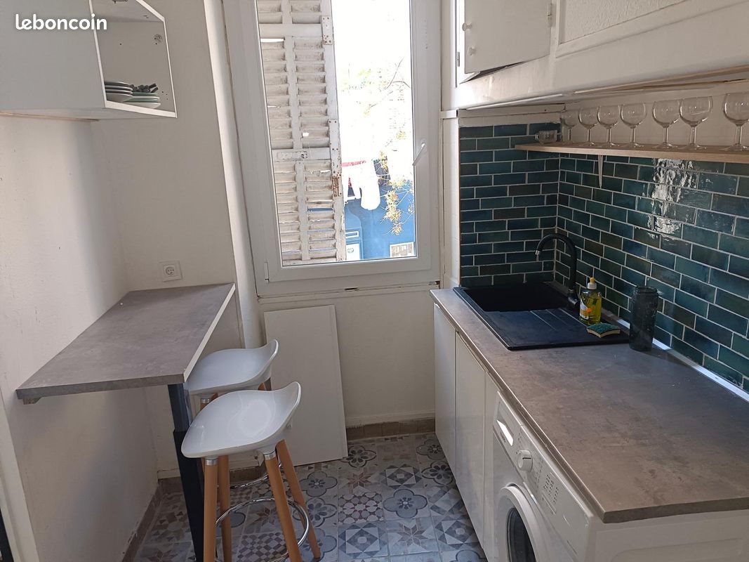 Appartement à louer, 34m², Marseille 2ème
