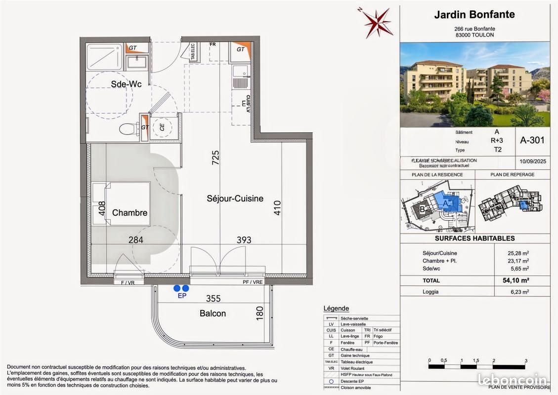 Appartement à vendre, 42m², Toulon