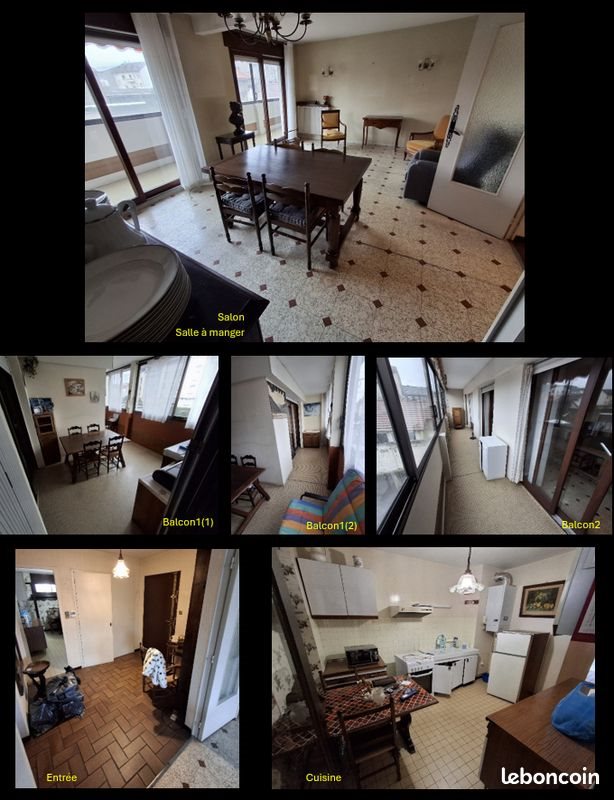 Appartement à vendre, 90m², Tarbes