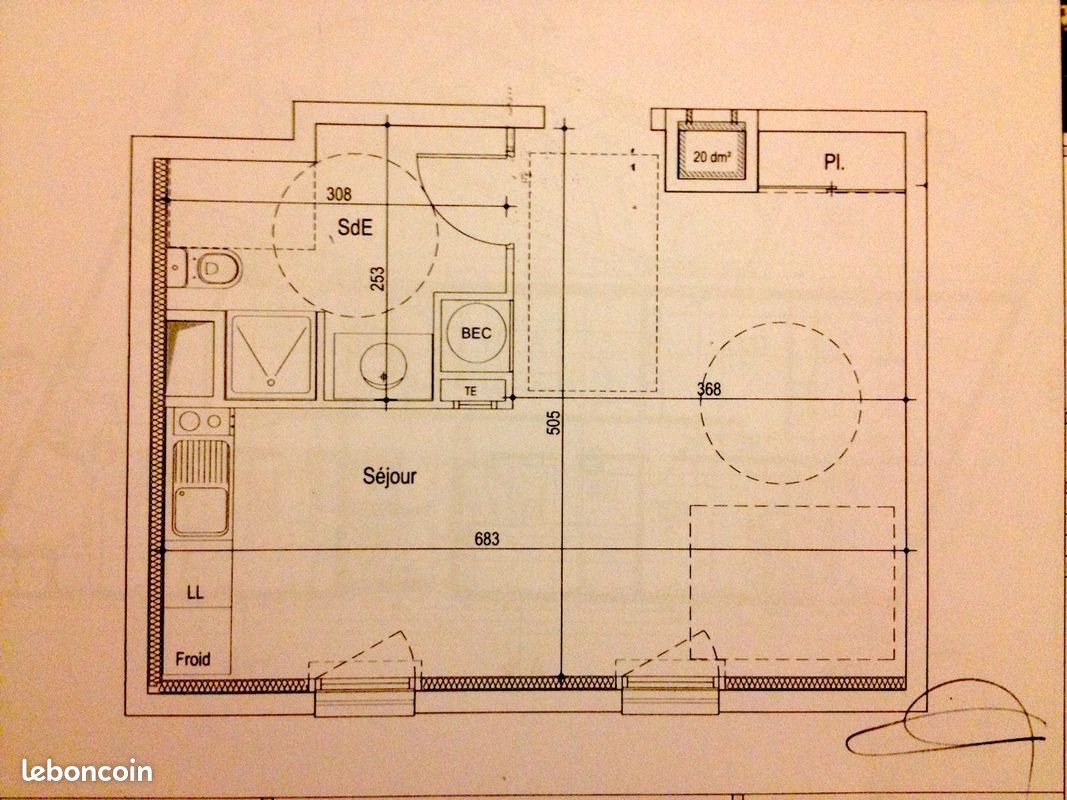 Appartement à louer, 32m², Nantes