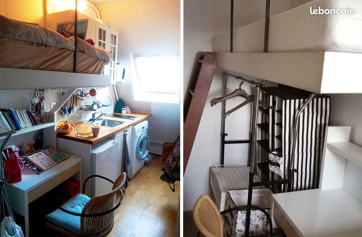 Appartement à louer, 9m², Paris 16ème