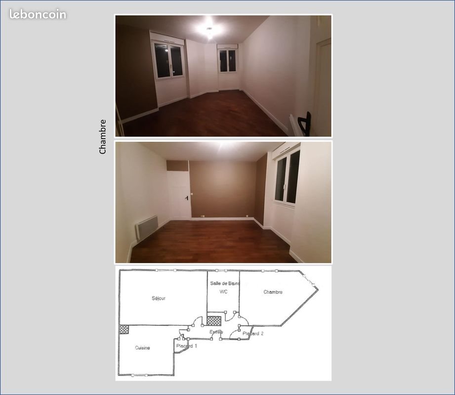 Appartement à louer, 45m², Rennes