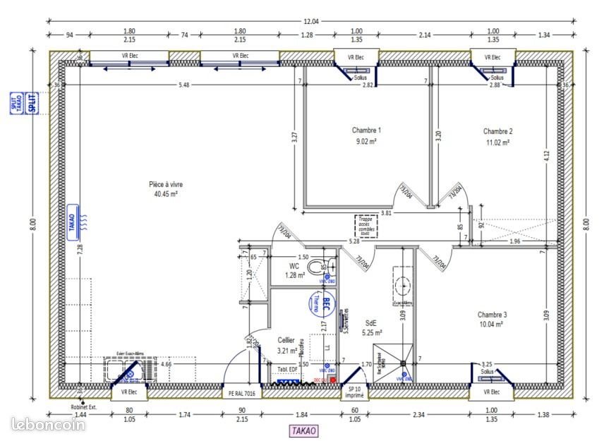 Maison à vendre, 85m², Châteauroux