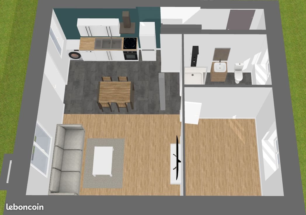 Appartement à louer, 50m², Villefranche-sur-Cher