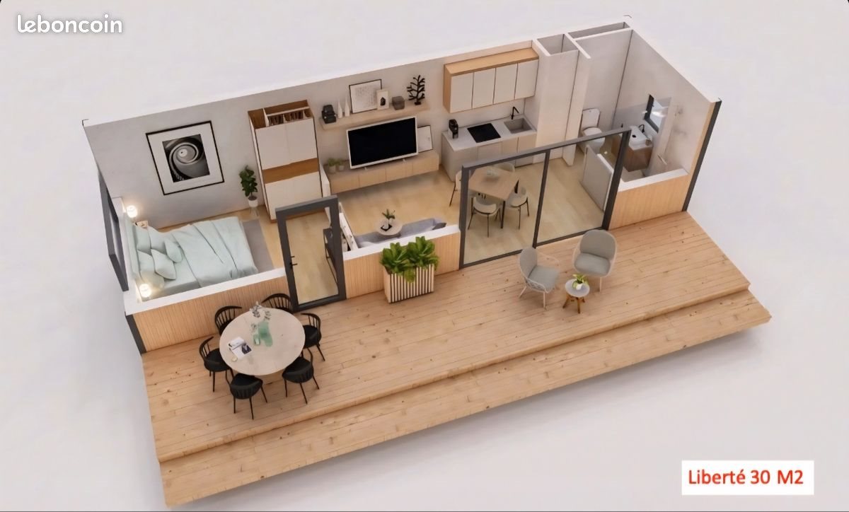 Maison à vendre, 30m², Tours