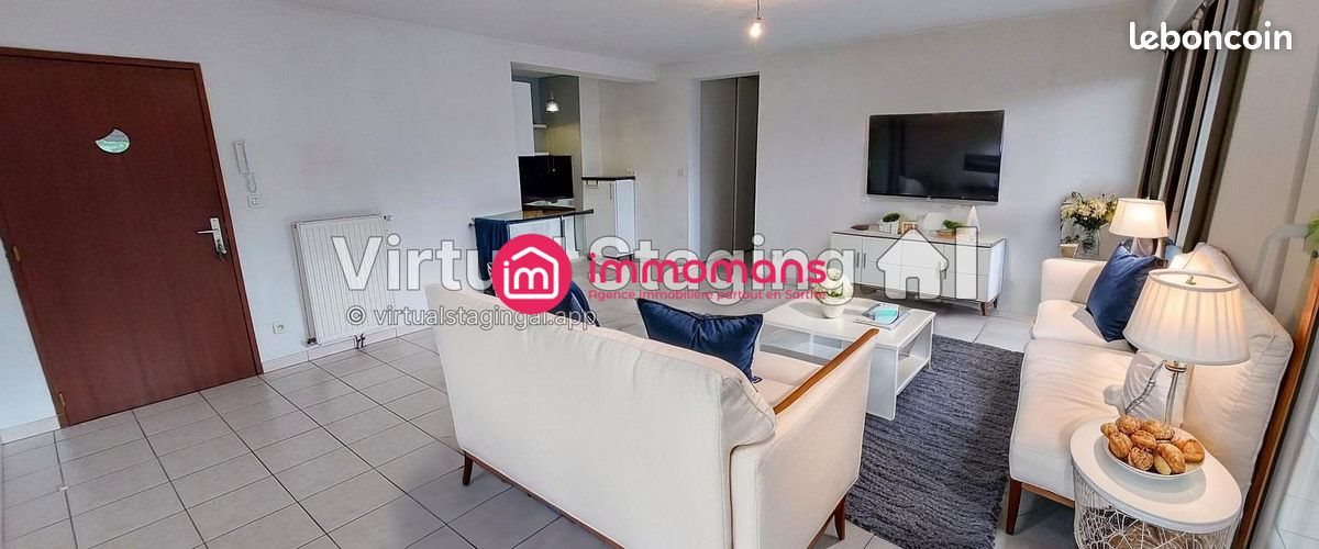 Appartement à vendre, 60m², Le Mans