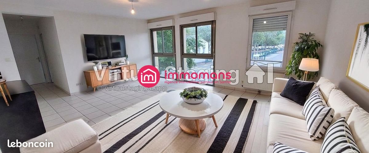 Appartement à vendre, 60m², Le Mans