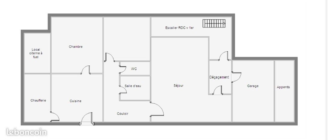 Maison à vendre, 94m², Rouy