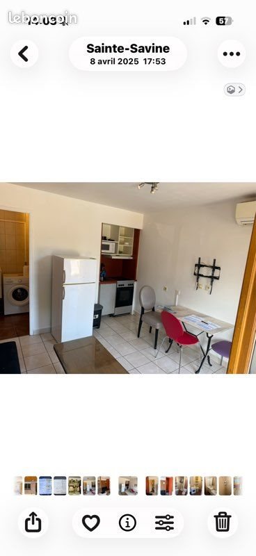 Appartement à louer, 19m², Sainte-Savine
