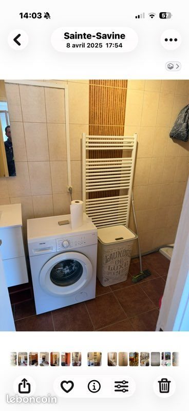 Appartement à louer, 19m², Sainte-Savine