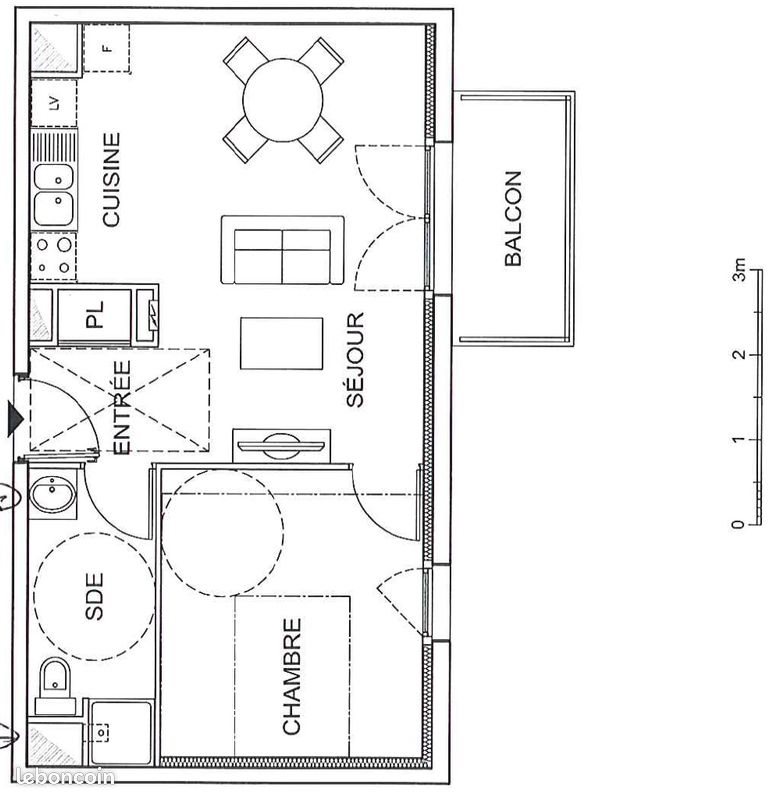 Appartement à louer, 42m², Nantes