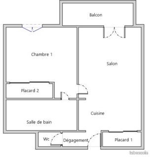 Appartement à louer, 39m², Tarbes