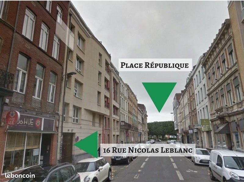 Appartement à louer, 22m², Lille