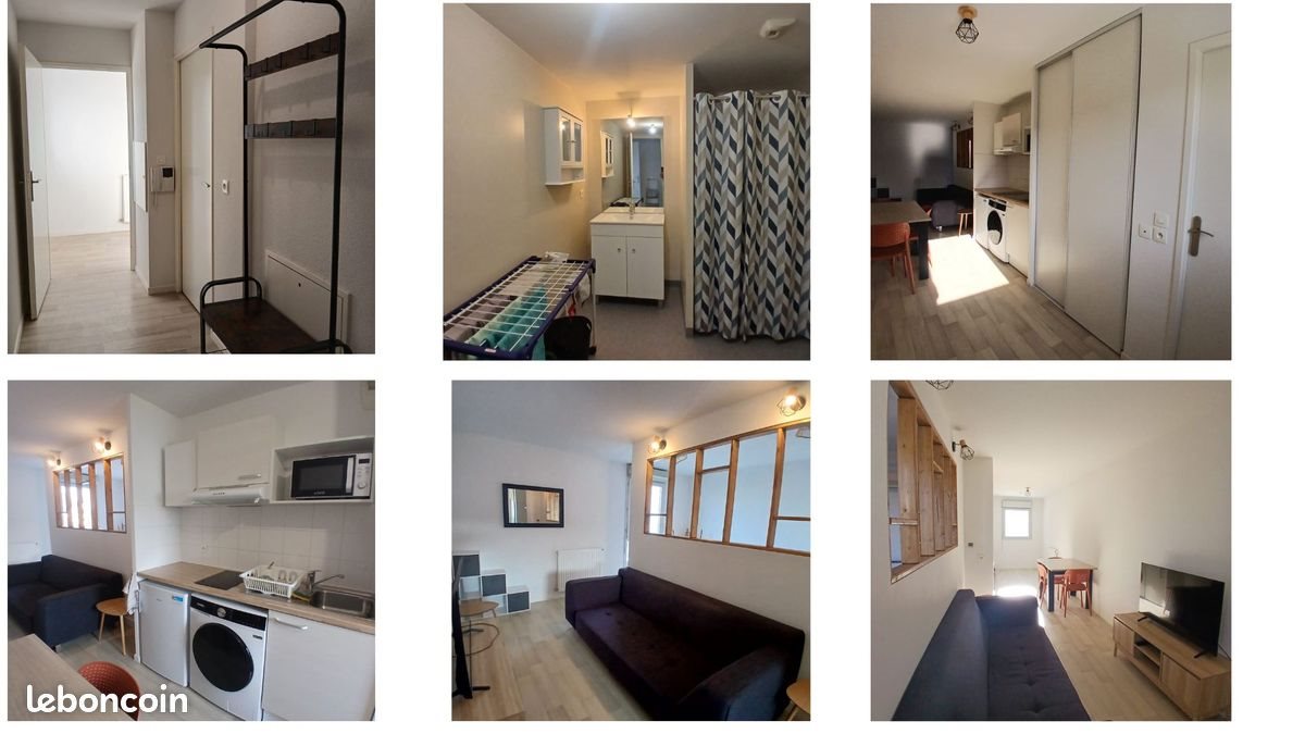 Appartement à louer, 39m², Tours