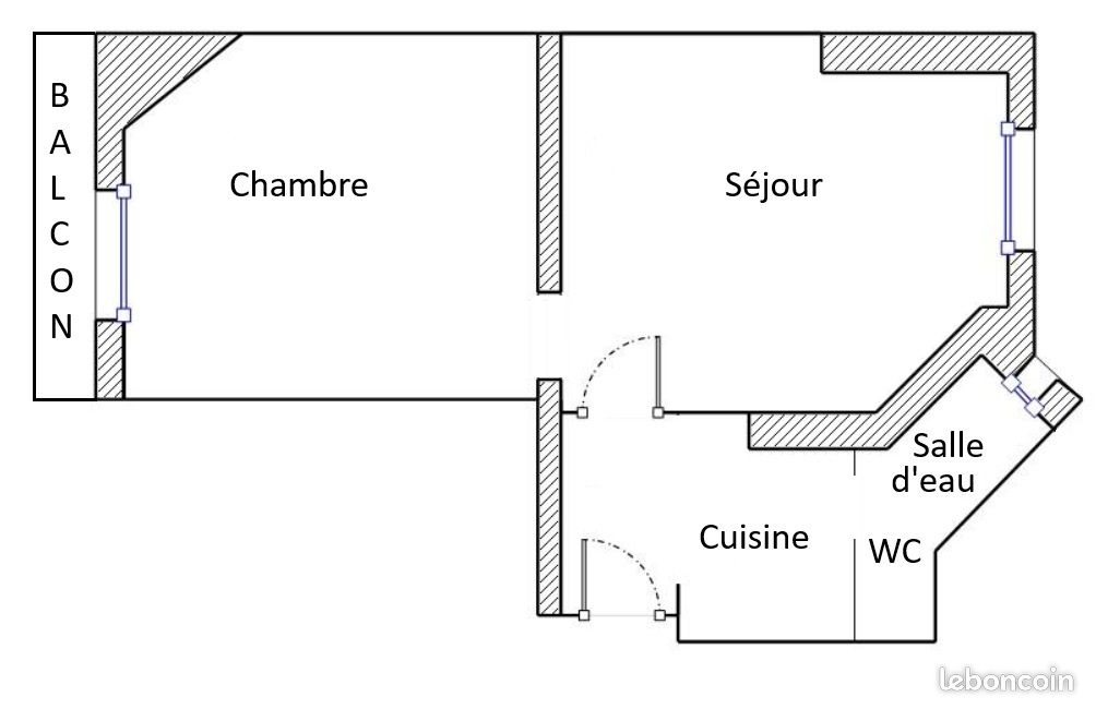 Appartement à vendre, 25m², Paris 18ème