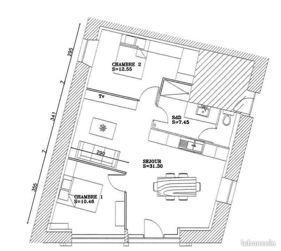 Appartement à vendre, 63m², Saint-Jean-de-Maurienne