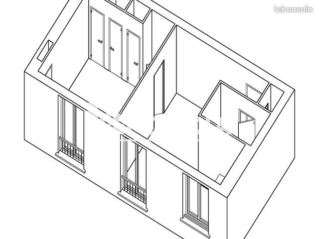 Appartement à louer, 35m², Grenoble