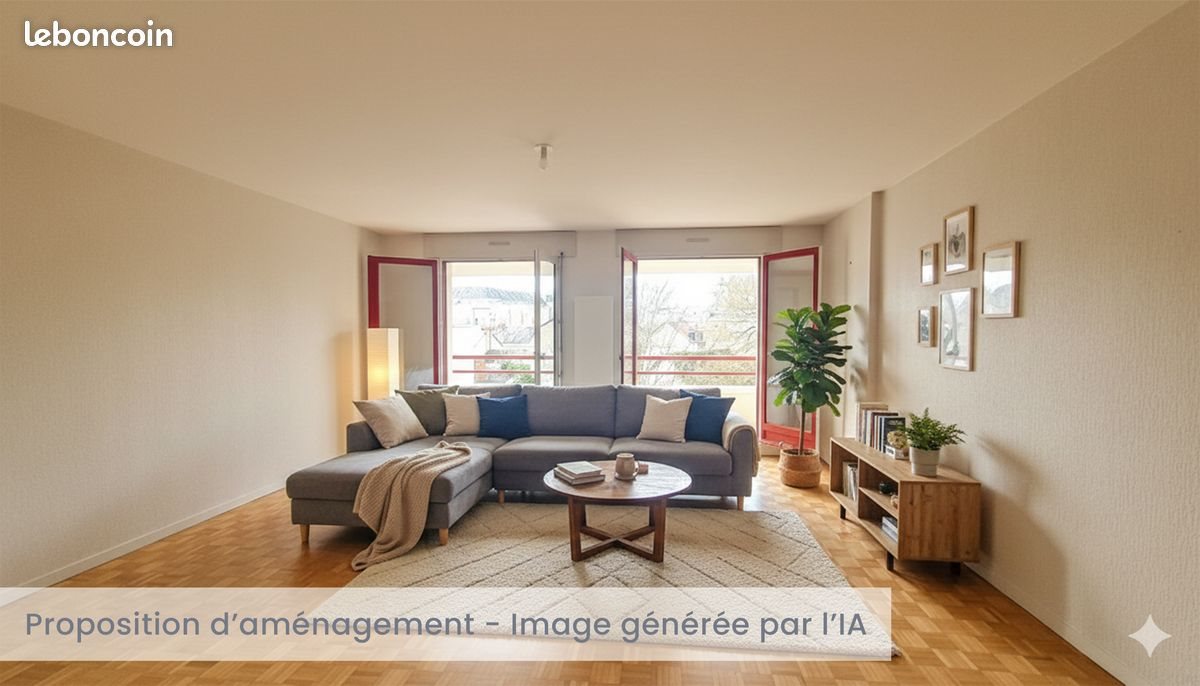 Appartement à louer, 75m², Tours