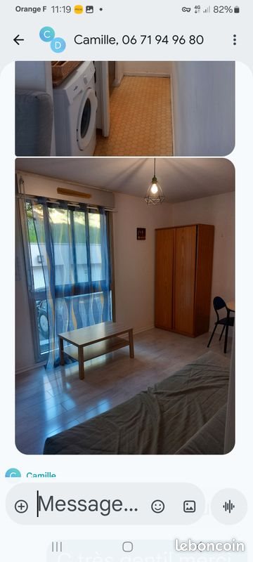 Appartement à louer, 21m², Chamalières