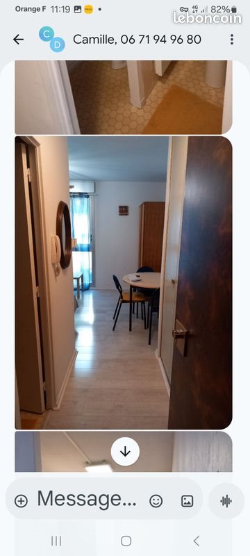 Appartement à louer, 21m², Chamalières