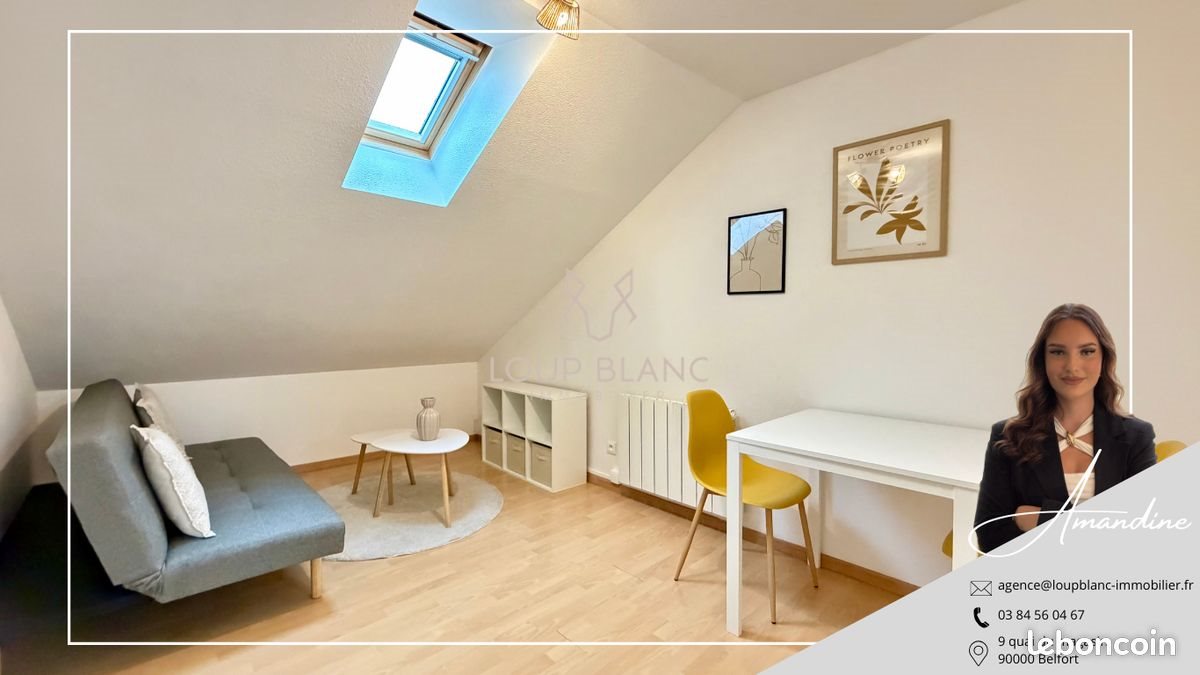 Appartement à louer, 19m², Belfort