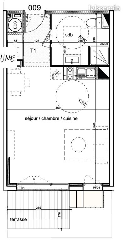 Appartement à louer, 35m², Argelès-sur-Mer