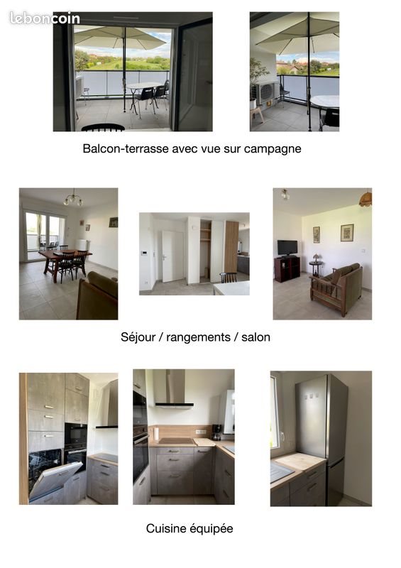 Appartement à louer, 60m², Chassieu