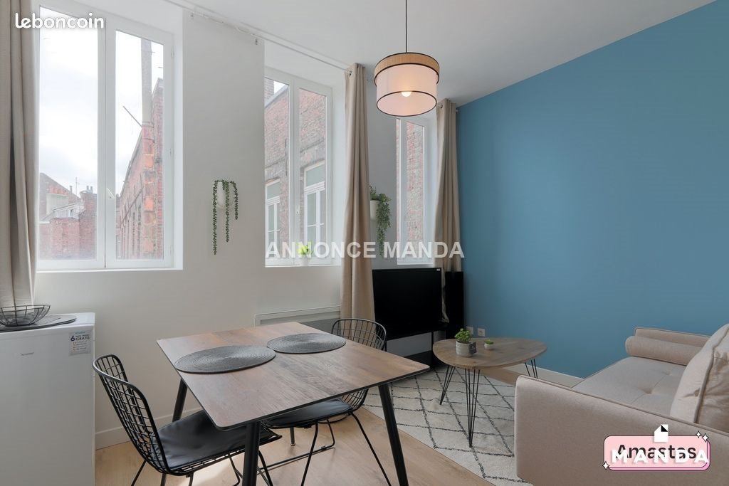 Appartement à louer, 23m², Lille