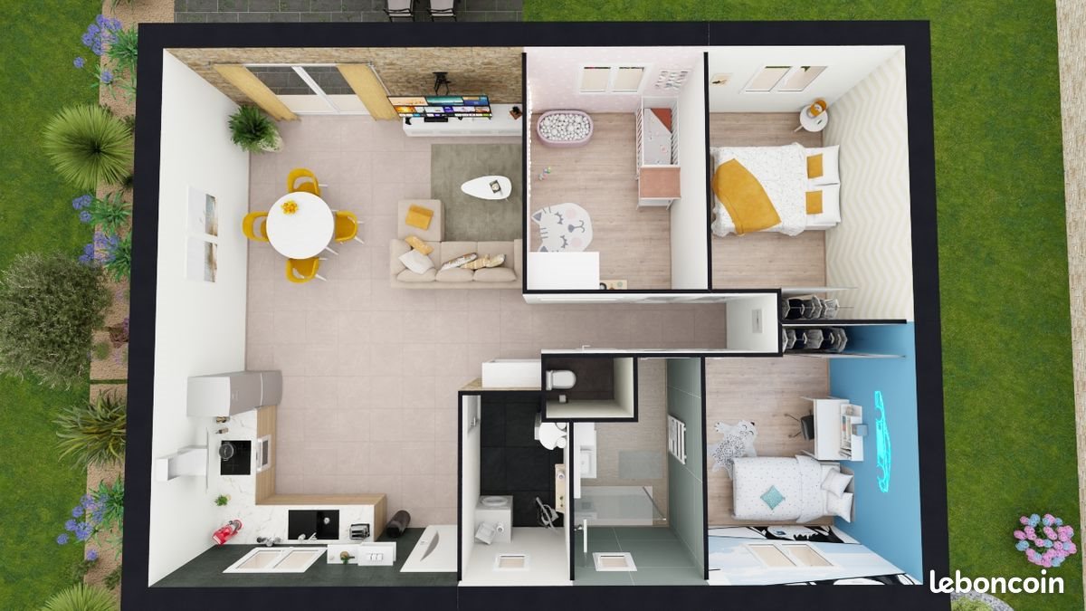 Maison à louer, 80m², Carmaux