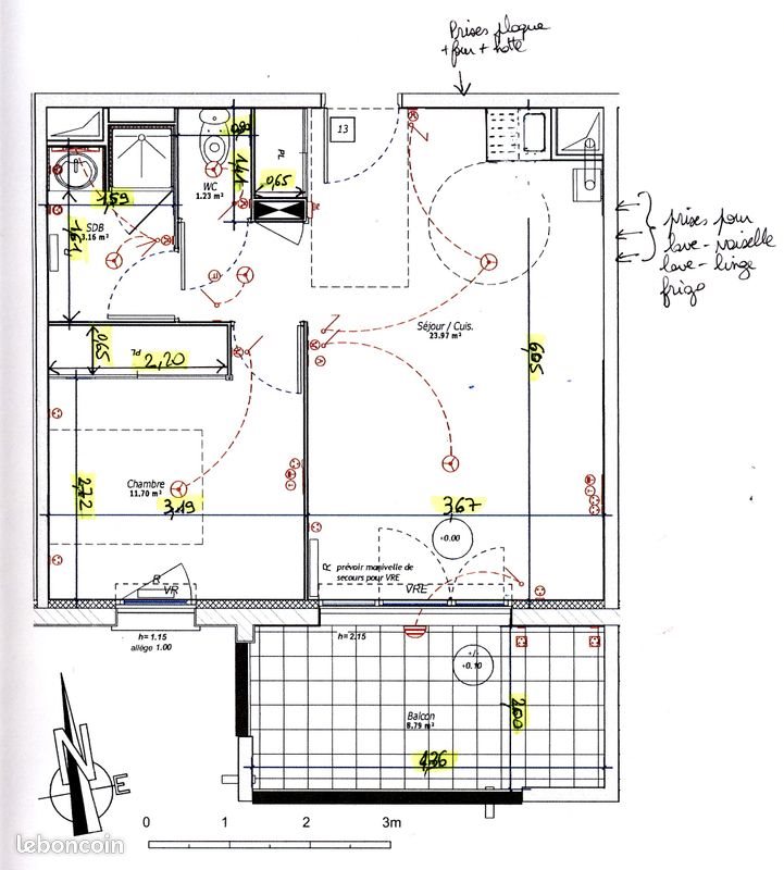 Appartement à louer, 40m², Boucau