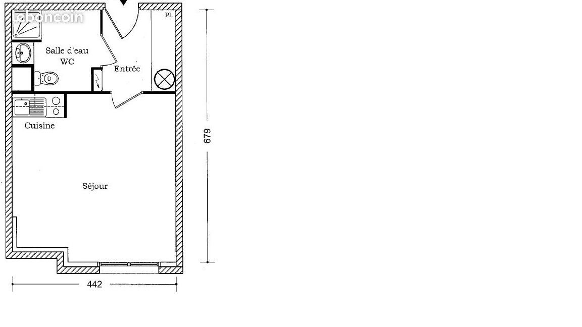 Appartement à louer, 28m², Nantes