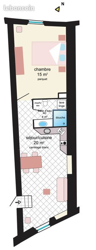 Appartement à louer, 39m², Embrun