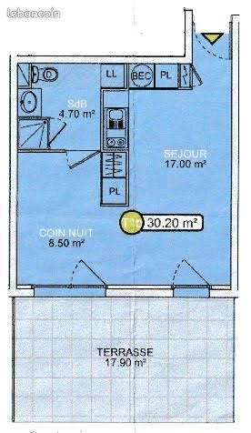 Appartement à louer, 30m², Plabennec