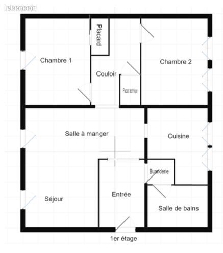 Appartement à louer, 90m², Villette-lès-Dole
